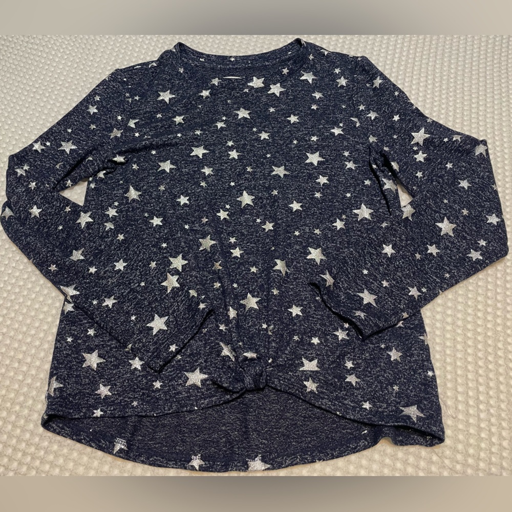 GAP Navy Star Long Sleeve Tee